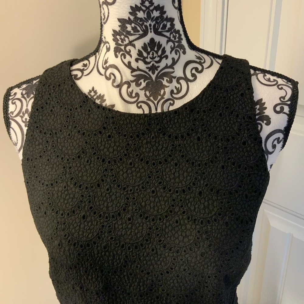 Ann Taylor Black Lace Dress - Picture 3 of 7